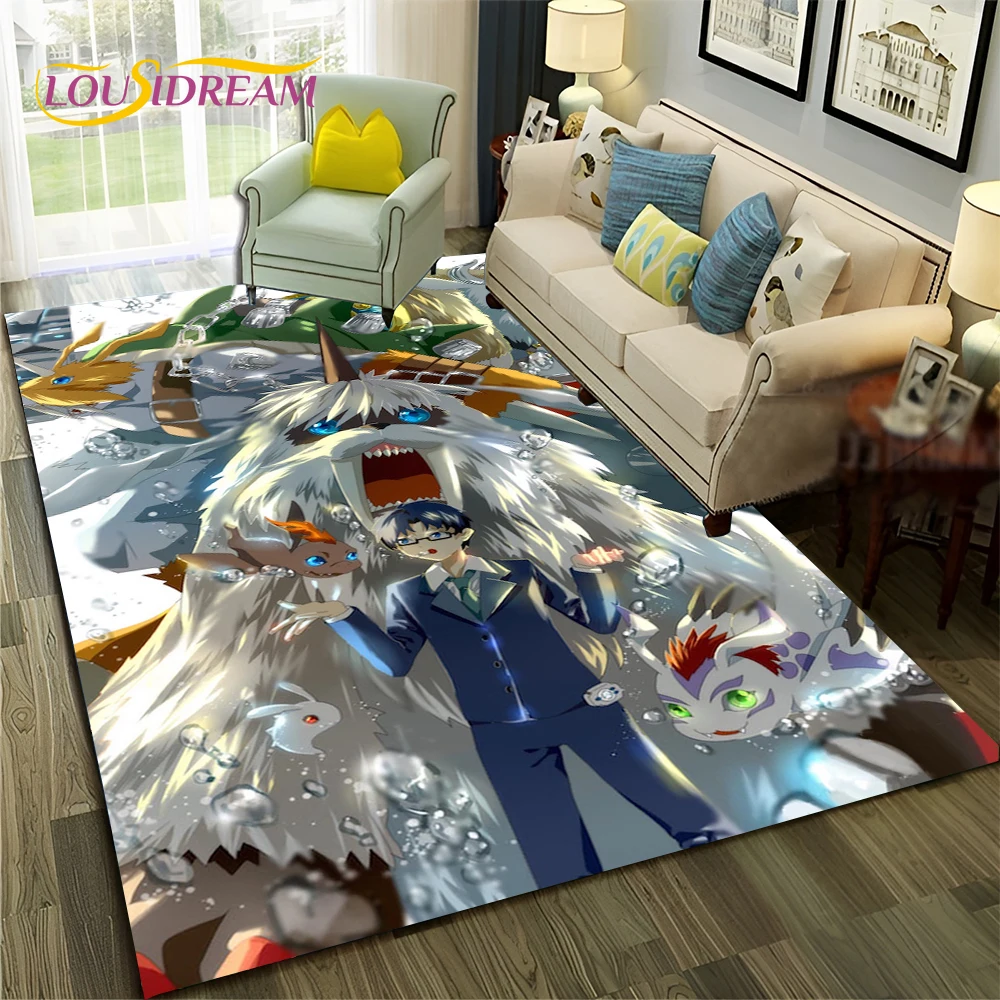 Outdoor Adventure Online - Karpet 3D Monster Petualangan Digimon Kartun