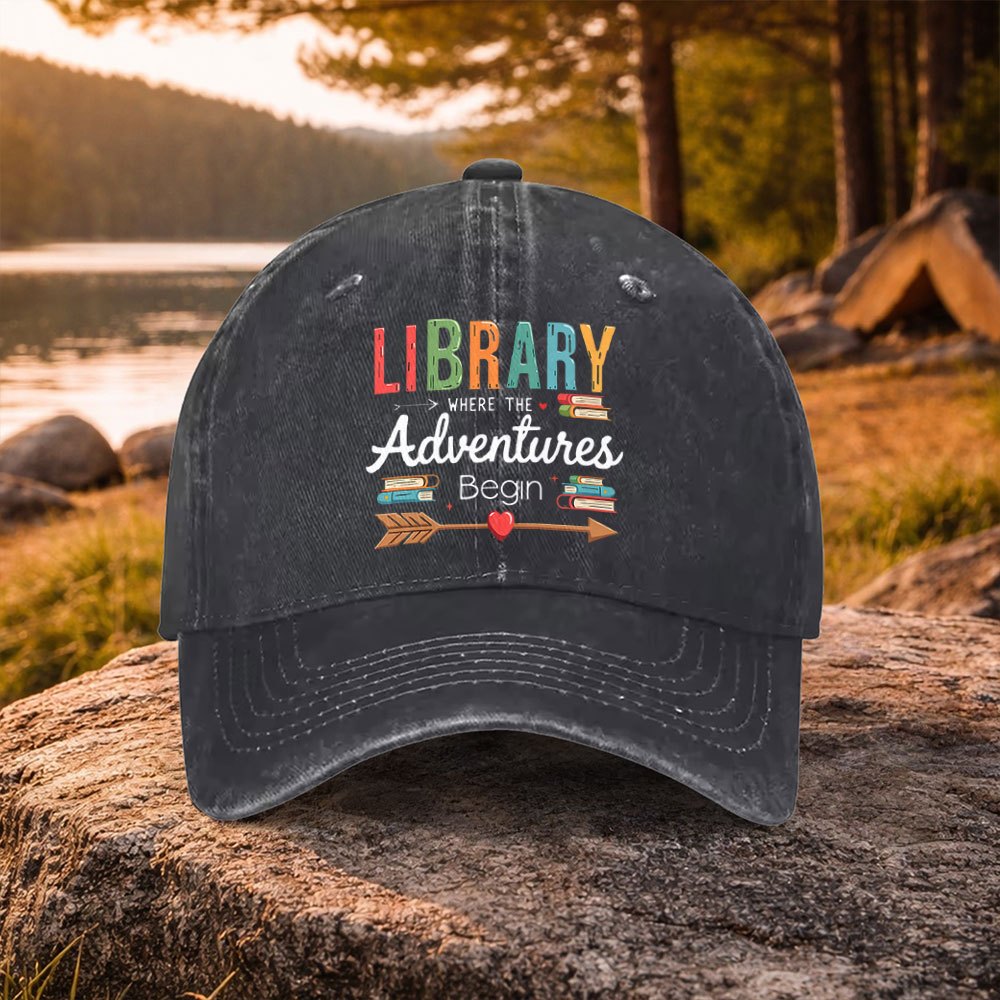 Outdoor Adventure Books - Topi Bisbol Kasual Serbaguna Bertema Petualangan