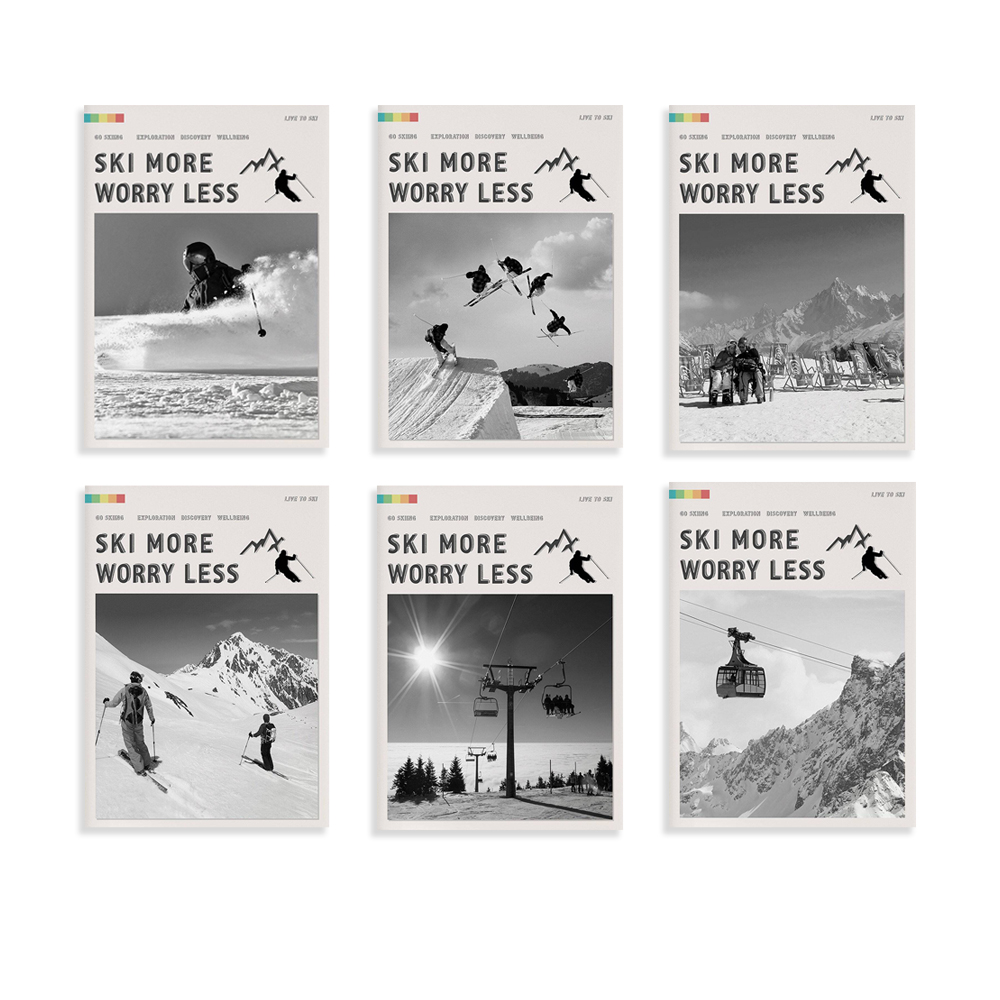 Outdoor Adventure York - Poster Ski lebih khawatir, cetakan seni