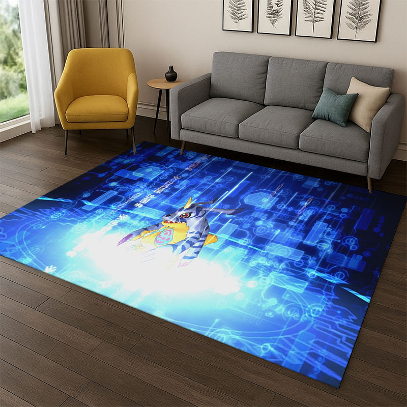 Outdoor Adventure Online - Karpet Kartun Digimon Adventure Angewomon Agumon