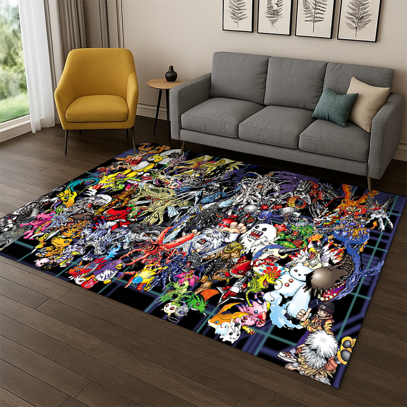 Outdoor Adventure Online - Karpet Kartun Digimon Adventure Angewomon Agumon
