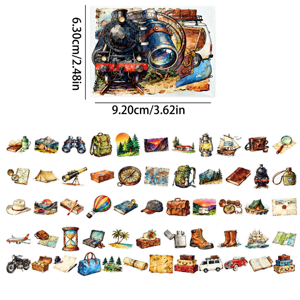 56 Buah Stiker PET untuk Perja - Outdoor Adventure Stores ulasan dan harga