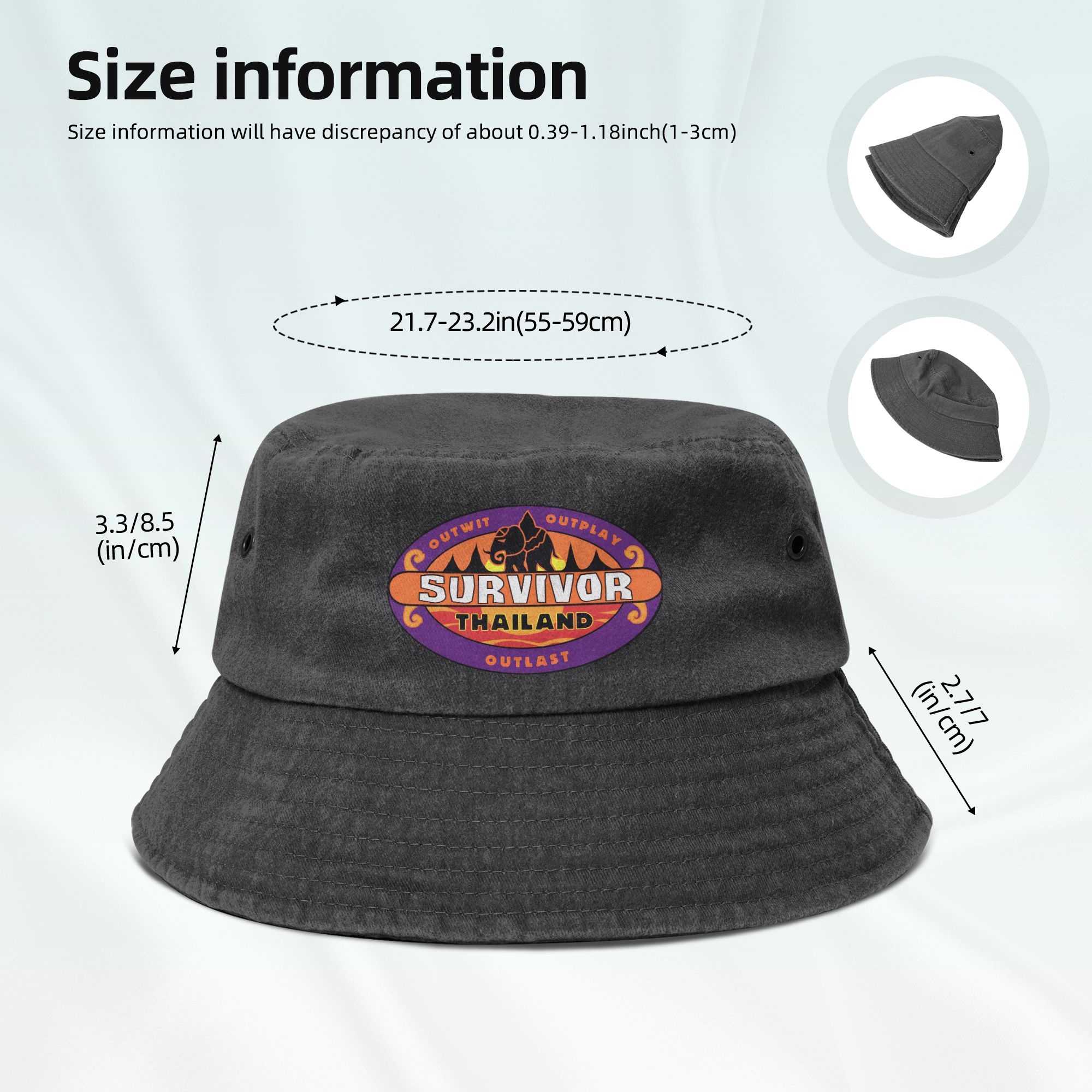 Topi Bucket S-Survivors dari A - Outdoor Adventure Show ulasan dan harga