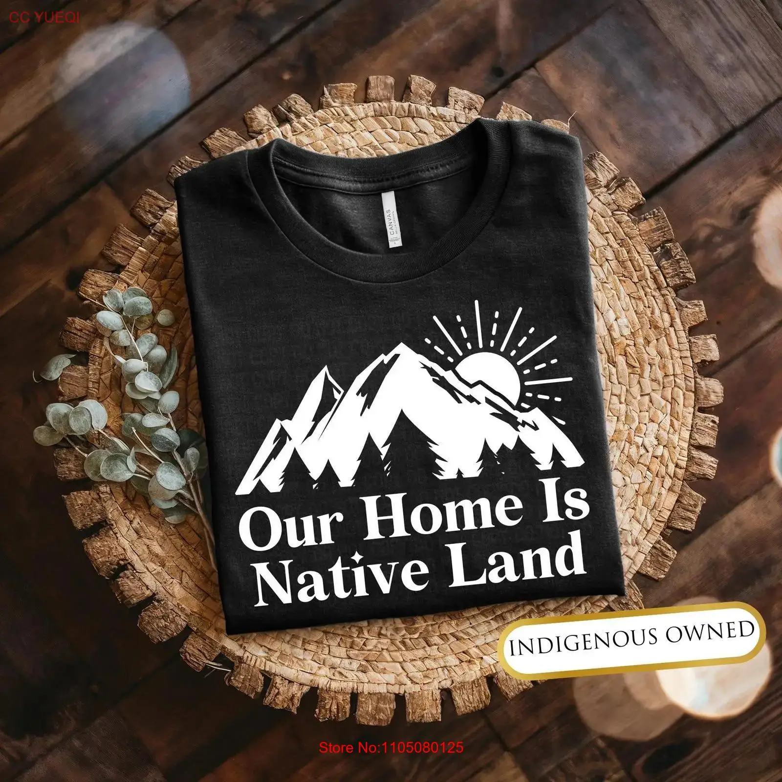 Kaos Our Home Is Native Land R - Outdoor Adventure Day ulasan dan harga