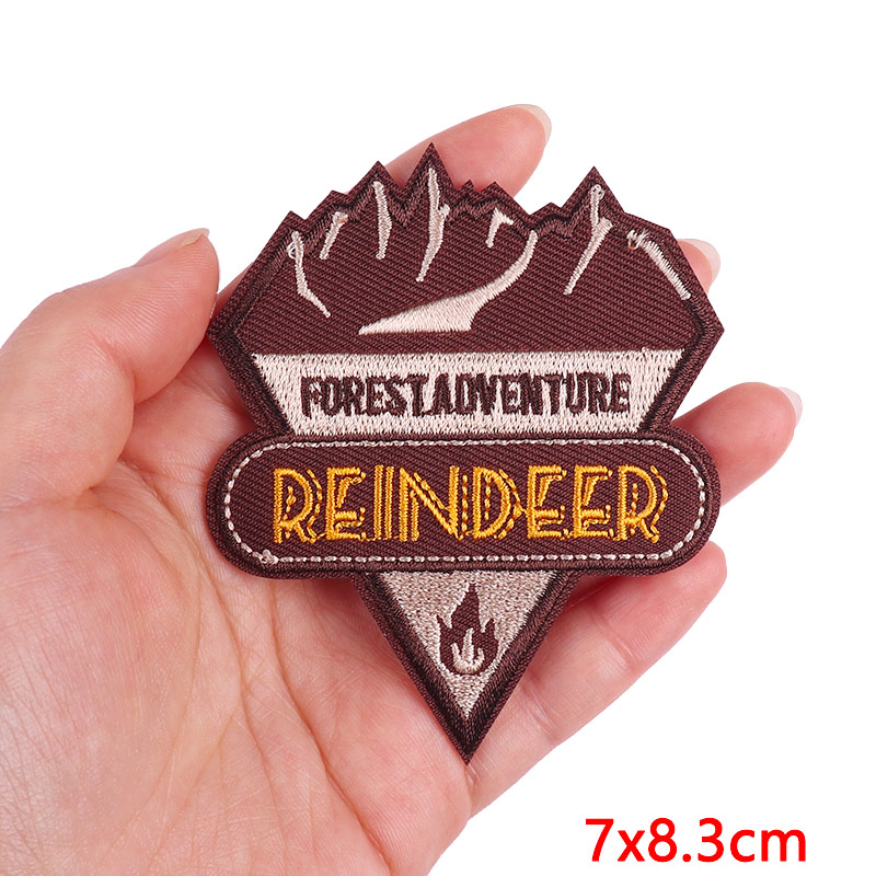 Patch bordir petualangan berke - Outdoor Adventures Clothing ulasan dan harga