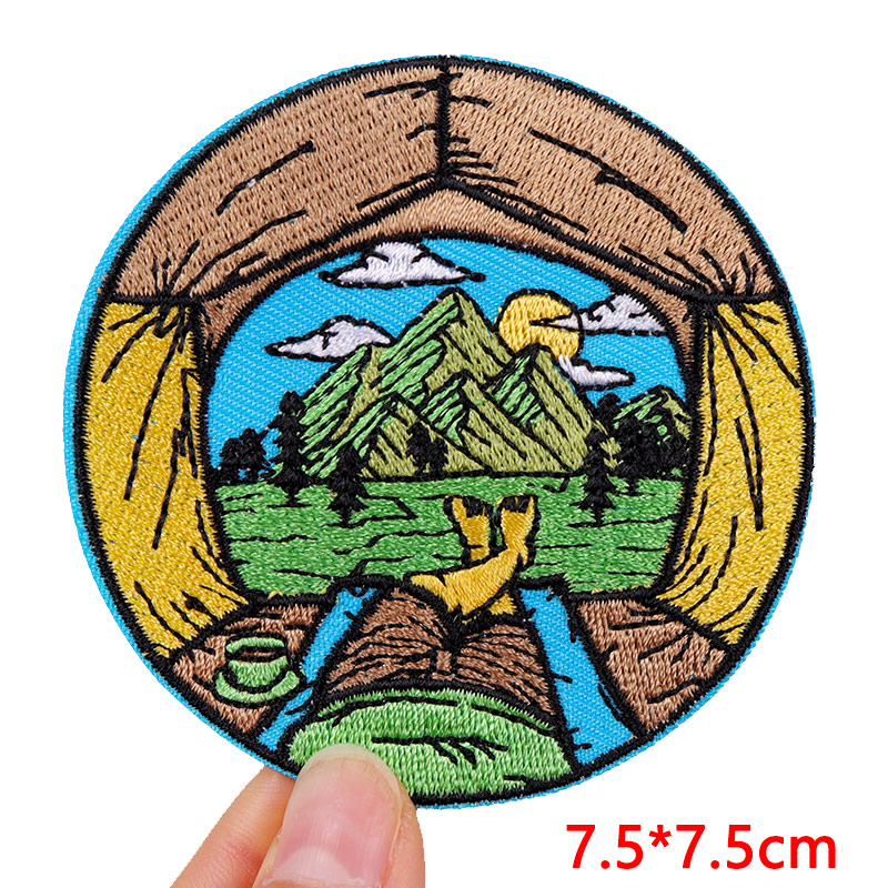 Patch Bordir Petualangan Berke - Outdoor Adventure Show ulasan dan harga