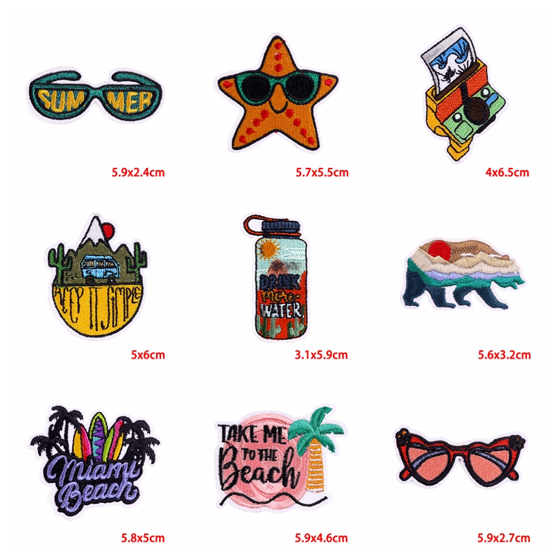 10 Buah Patch Bordir Travel Lu - Outdoor Adventure Show ulasan dan harga
