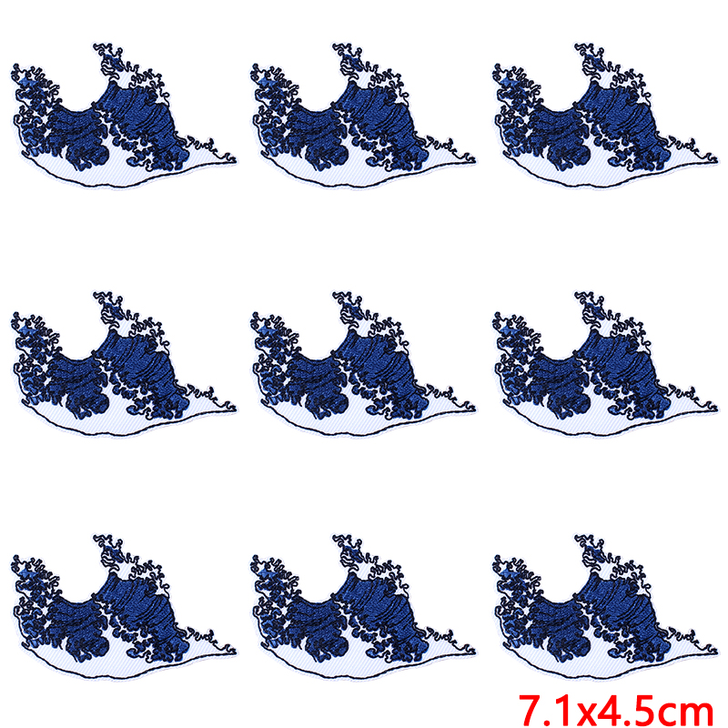 10 pcs/Lot besi pada Patch lua - Outdoor Adventures Clothing ulasan dan harga
